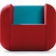 Illustration for article titled An Armchair Inspired by Smartphone Icons